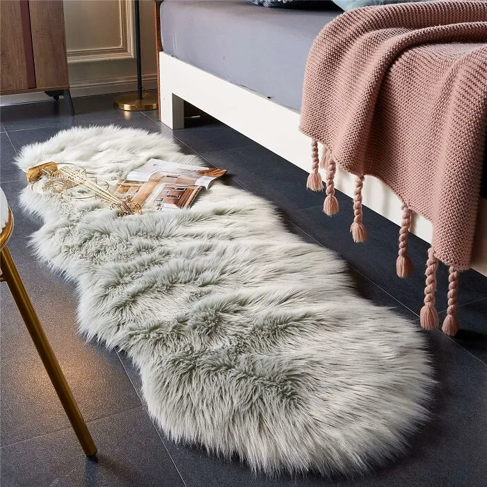 No Animals Were Harmed In The Making Of This <span Style="Font:inherit;color:#d74b1f;"> Luxe Area Rug</Span>
