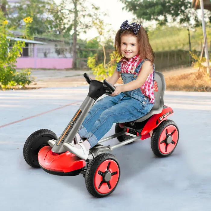 Wheelie Love This<span Style="Font:inherit;color:#d74b1f;"> Pedal Car</Span>: Steer Your Way To Fun