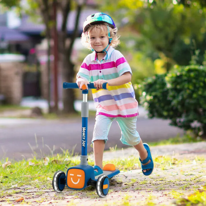 <span Style="Font:inherit;color:#d74b1f;"> Play Scooter </Span>- Your Kid’s Adjustable, Flashing Wheel Companion