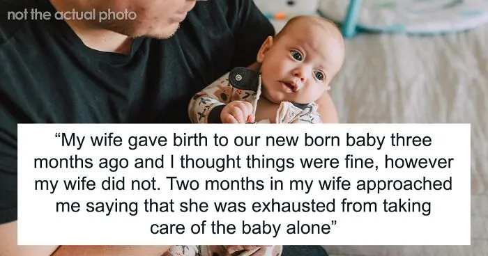 Husband Doesn’t Help Care For Newborn Baby, When Questioned Demands DNA Test And Ruins His Marriage