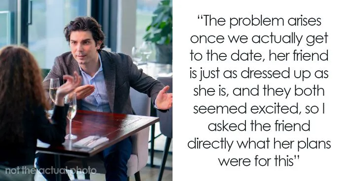 Man Roasts Date After She Brings Her Friend Along Expecting Him To Pay