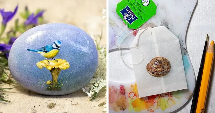 I Create Miniature Paintings, Here Are 20 Of The Newest Ones