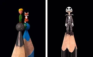 65 New Sculptures Of Famous Characters, And Other Things Made Out Of Penicil’s Lead By Salavat Fidai