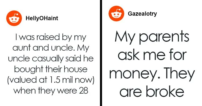 18 People Share The Financial Differences Between Them And Their Parents