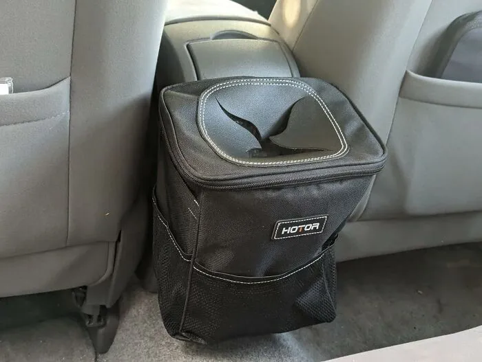 Keep Your Car Clean With A <span Style="Font:inherit;color:#d74b1f;"> Car Trash Can With Lid</Span>:  Handy Solution For On-The-Go Tidiness