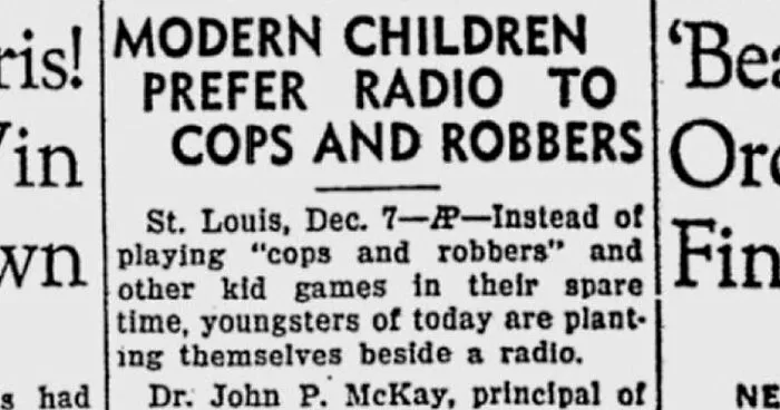 “Fear Of Old Things When They Were New”: 30 Interesting Vintage Newspaper Clippings