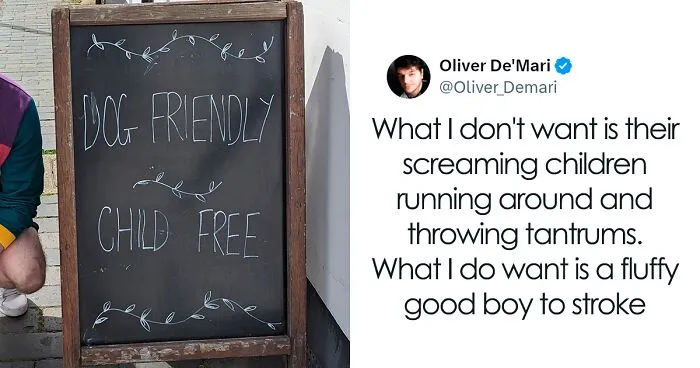“Dog-Friendly, Child-Free” Pub That’s Been Banning Kids For 11 Years Sparks Heated Debate