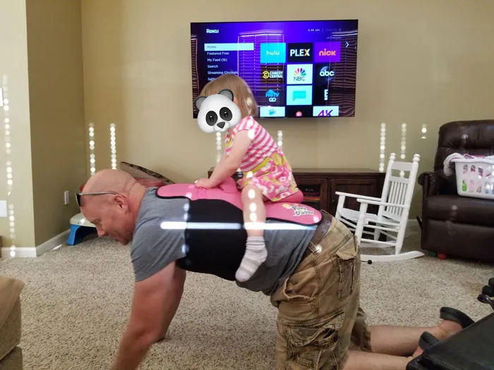 Congratulations! You're Not Just A Parent, But A Pony Too! Hop On The <span Style="Font:inherit;color:#d74b1f;"> 'Pony Up Daddy' Parent Saddle</Span>!