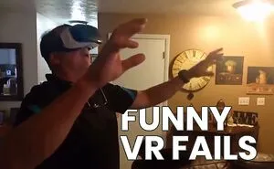 Funny Virtual Reality Fails | Try Not To Laugh