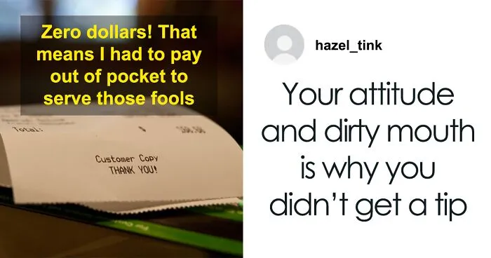 "You're Making Us Pay Out Of Pocket To Serve You": Tip Outrage Makes Server Go Viral