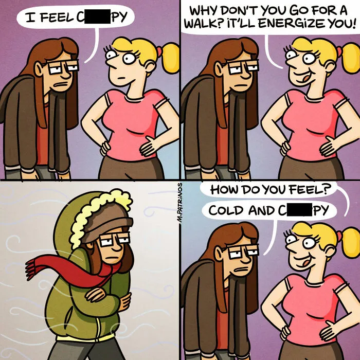 24 Comics Depicting Situations You Might Relate To By This Artist
