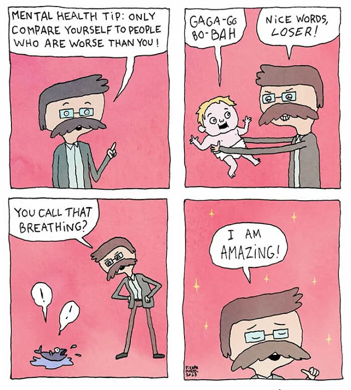 27 New Comics Based On "How Absurd And Short Life Is" By Pierre Mortel