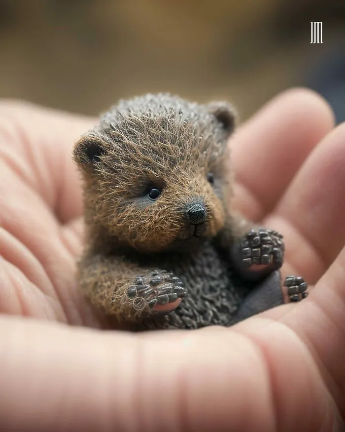 This Artist Creates Portraits Of Tiny Animals That Can Fit Into A Human's Palm (22 New Pics)