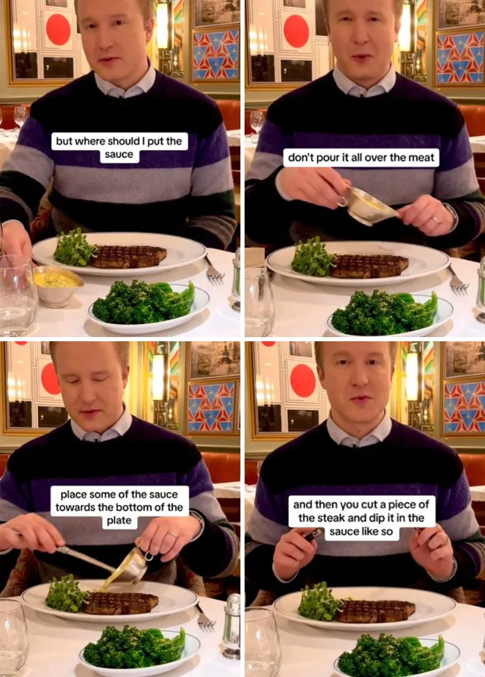 Lots Of People Have Been Asking Me Where To Put The Sauce When Enjoying A Nice Bit Of Rump!