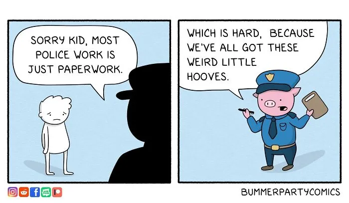 Humorous Comic By Rusty Creates