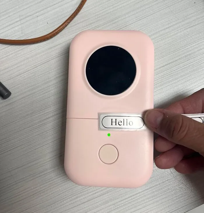Label Like A Pro With This <span Style="Font:inherit;color:#d74b1f;"> Portable Bluetooth Mini Label Printer</Span>