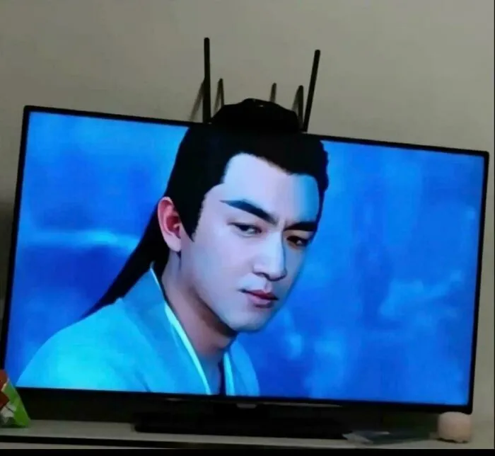 Parece que se sale de la tele
