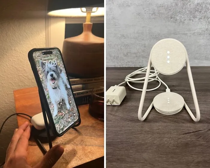 A Multi-Tasking Charger For A Multi-Tasking Mom: <span Style="Font:inherit;color:#d74b1f;"> Courant Mag's Slick 2-In-1 Charging Stand </Span>