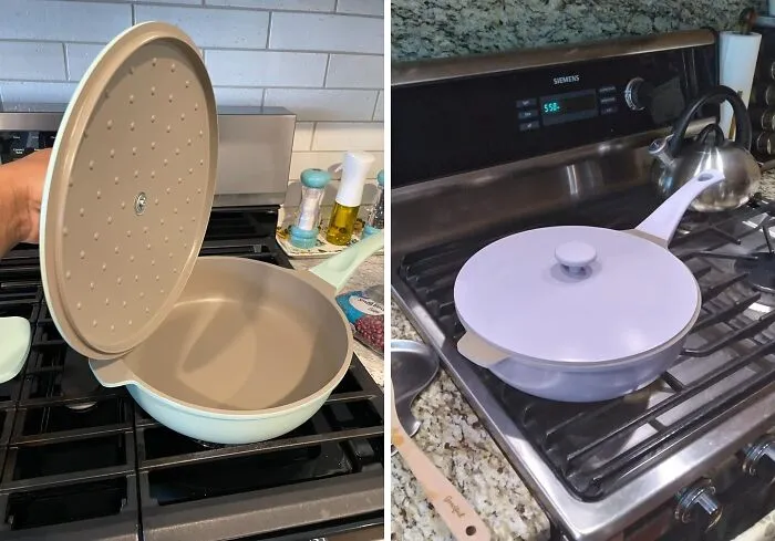 <span Style="Font:inherit;color:#d74b1f;"> Goodful's All-In-One Nonstick Pan </Span> Will Bring Some Much Needed Color To Her Kitchen