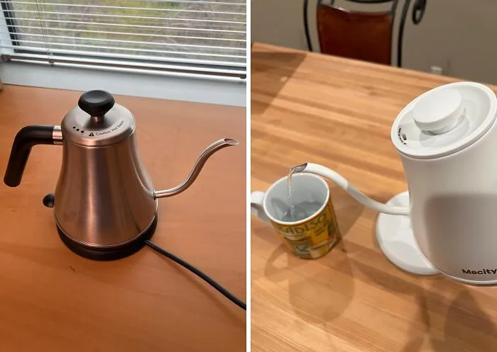 Say Goodbye To Boring Appliances With This <span Style="Font:inherit;color:#d74b1f;"> Stainless Steel Electric Gooseneck Kettle </Span>