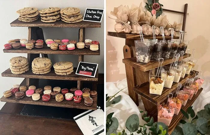 This <span Style="Font:inherit;color:#d74b1f;"> Wooden Food Tower </Span> Is A Top-Tier Solution For Foodie Hosts