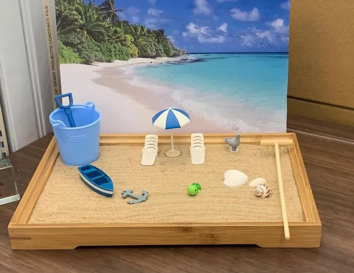 <span Style="Font:inherit;color:#d74b1f;"> Beach Zen Garden</Span>: Where Office Stress Meets Sandcastle Therapy
