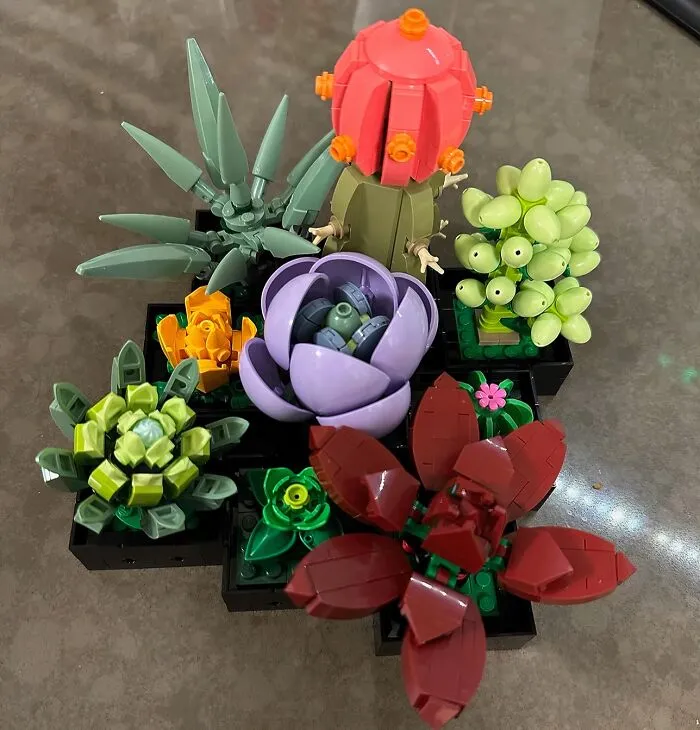 <span Style="Font:inherit;color:#d74b1f;"> LEGO Succulents</Span>: Adding Colorful Charm To Your Office Jungle