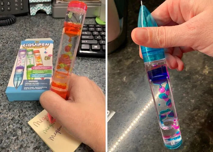 Add Some Flow To Your Notes With <span Style="Font:inherit;color:#d74b1f;"> Liquid Motion Bubbler Pens</Span>