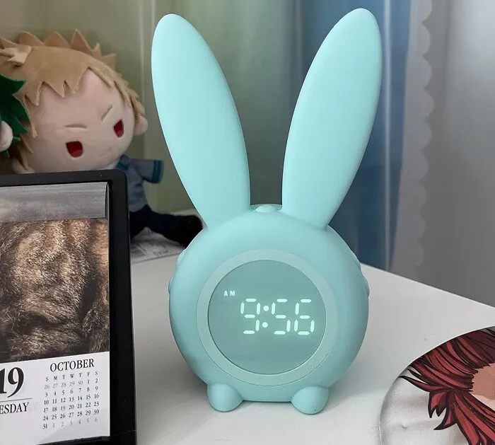 <span Style="Font:inherit;color:#d74b1f;"> Bunny Alarm Clock</Span>: Because Time Management Can Be Stylish
