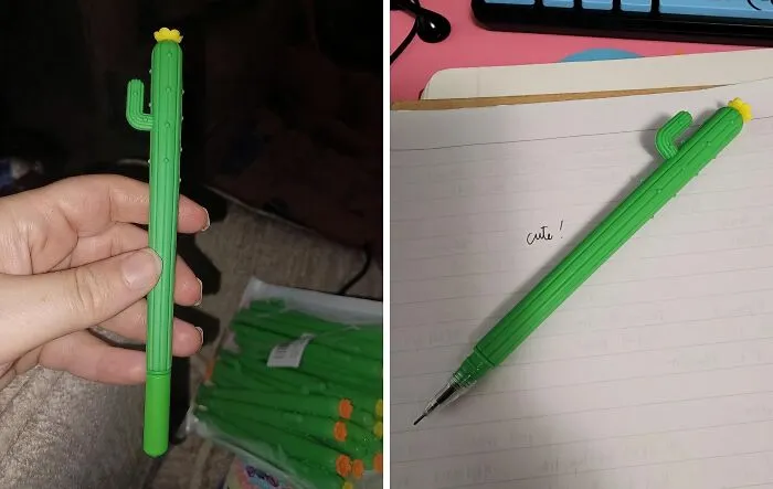 Get Lit With <span Style="Font:inherit;color:#d74b1f;"> Cactus Shaped Roller Pens</Span>: Adding Desert Vibes To Your Desk While Keeping Your Writing Flow Smooth And On Fleek
