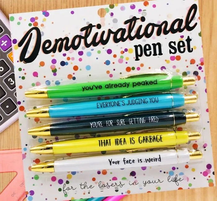 Elevate Office Fun With These <span Style="Font:inherit;color:#d74b1f;"> Ballpoint Pens</Span>
