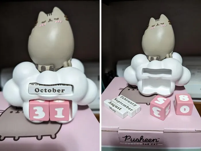 Pusheen Figure <span Style="Font:inherit;color:#d74b1f;"> Desk Calendar</Span>: Adding A Splash Of Cuteness To Your Daily Planning