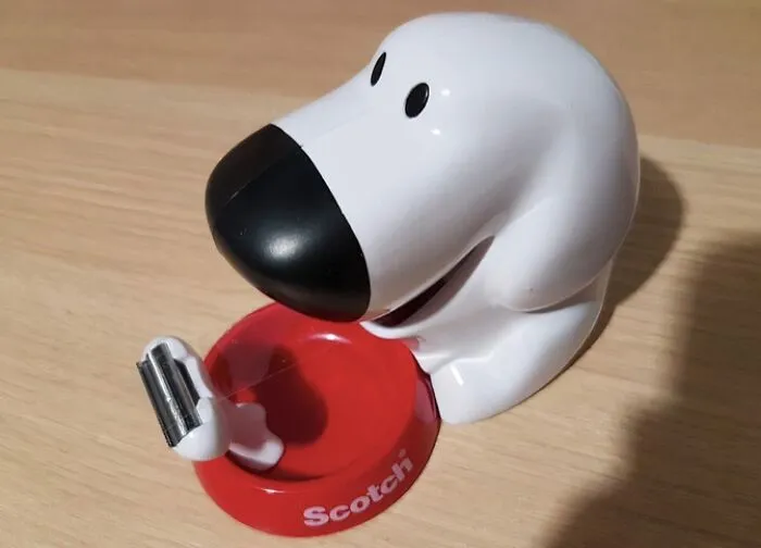 Wrap Up Your Day With The <span Style="Font:inherit;color:#d74b1f;"> Scotch Dog Tape Dispenser</Span> - Where Cuteness Meets Convenience!