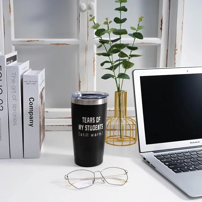 Laugh Off The Day With The <span Style="Font:inherit;color:#d74b1f;"> 'Tears Of Students' Tumbler</Span> - A Teacher's Delight!