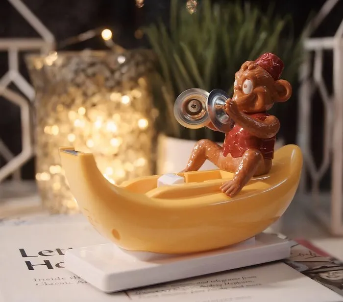Get Playful With Your Workspace Decor: <span Style="Font:inherit;color:#d74b1f;"> Clapping Monkey Tape Dispenser</Span>!