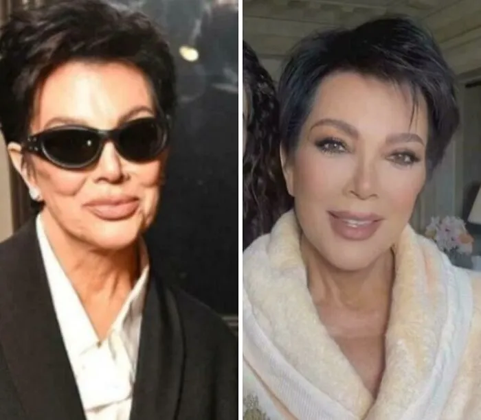Foto de un evento sin editar, VS foto que ella publicó de ese mismo finde