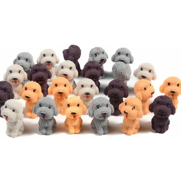 Whimsical Desk Companions: Cute <span Style="Font:inherit;color:#d74b1f;"> Dog Pencil Cap Erasers</Span> For Pet-Loving Perfectionists!