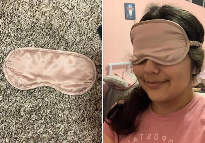 The Luxe <span Style="Font:inherit;color:#d74b1f;"> Eye Mask</Span> Will Ensure The Only Red-Eye You Get Is A Flight