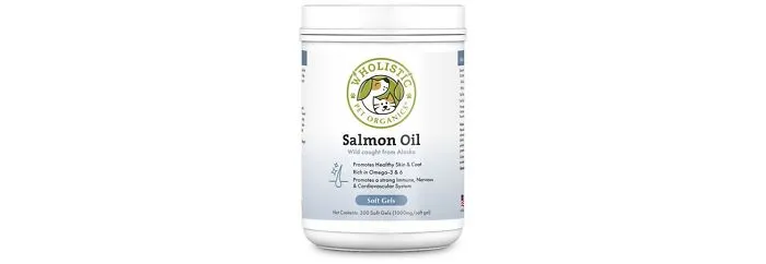 Wholistic Pet Organics Wild Salmon Oil Gel Capsule