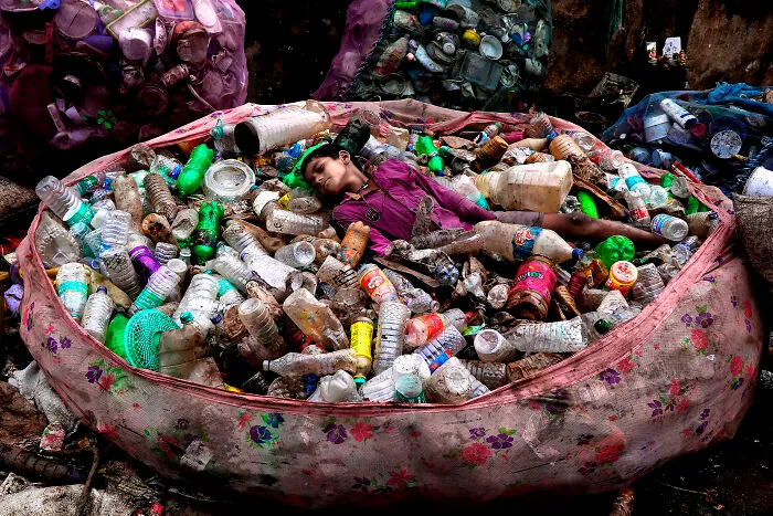 Resting After Hard Work From The Series Child Worker © Deba Prasad Roy