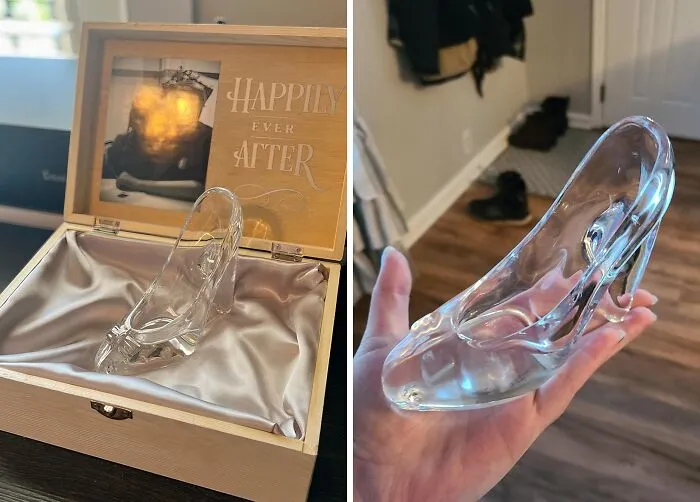 Every Little Girl Dreams Of One Day Having <span Style="Font:inherit;color:#d74b1f;"> Cinderella's Glass Slipper</Span>, But Due To The Laws Of Physics, This Might Be The Closest You Can Get