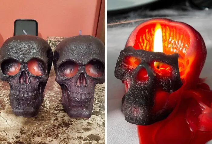 Don’t Blame Us If This <span Style="Font:inherit;color:#d74b1f;"> Skull Candle</Span> Gives You Nightmares