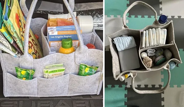 The <span Style="Font:inherit;color:#d74b1f;"> Baby Diaper Caddy For Your Car</Span> Is Always Ready When The Next Poonami Hits
