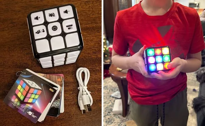 If It Beeps And Blinks, It’s Kid-Approved! This <span Style="Font:inherit;color:#d74b1f;"> Colorful Game Cube </Span> Will Keep Their Fingers Nimble And Their Brains Busy For Quite Some Time