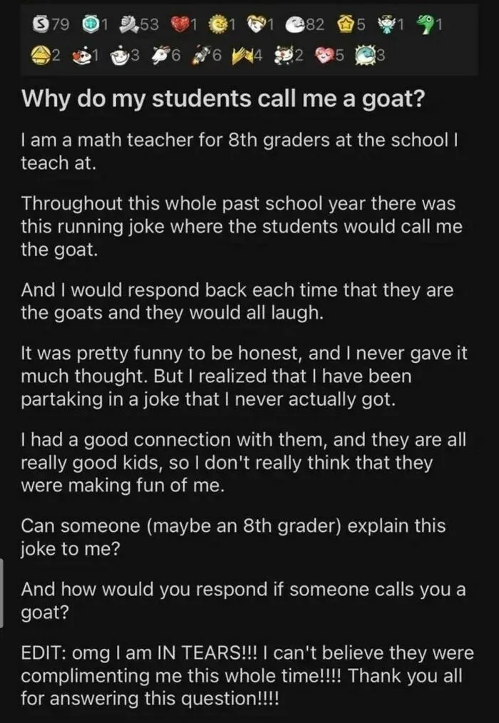 Goat Teacher