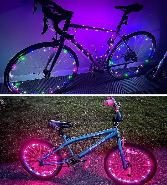 They See You Rolling’, They Hatin’… On Your Flashy<span Style="Font:inherit;color:#d74b1f;"> LED Bike Wheel Lights </Span>!