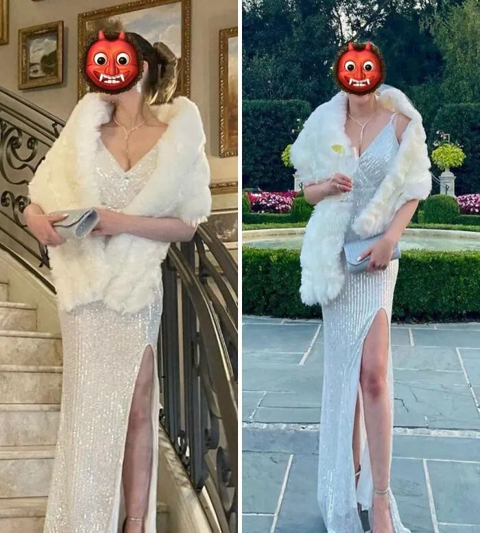 Una "buena amiga" de la novia fue a su boda con esto