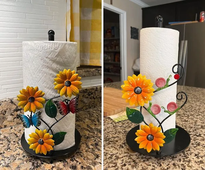 This <a Style="Display:inline;" Href="Https://Www.amazon.com/Sunflower-Kitchen-Paper-Towel-Holder/Dp/B09pnr8xx3?crid=35hsp4aeofy5e&dib=eyj2ijoimsj9.tjchjmch0g-Oqbgrho2jmuscjdudakx1kmn0nj6xggshna4hixunzw8i6fqwvmt0vmvq0ueveabzjojgl-Exiwrdomjjdbwtcig3lj1pmep8cs_jp9grerggegorozahgnkj01c5e5dvoc-Xxzxb4m0mnxmucjxplk8fhaegeuzupuebg9zfehm7aul66gqvcn-Shbif28eu50afu3l_b7tt_q7xd71et7etc8e1np295fyyqo0s-I8vwlvjtfj_lnigjnbm3mxjptmdu0hd7zi32nd3zaygid3jhxn30vk.d1wcy8vzdayotavq1l8ebxsr8uosuxbwofi7jvxx5qe&dib_tag=se&keywords=cute%2bkitchen%2bitem&qid=1715332480&sprefix=cute%2bkitchen%2bite%2caps%2c208&sr=8-163&th=1&linkcode=ll1&tag=bpsquirrel-20&linkid=c34306309106655802469d2be913e2e5&language=en_us&ref_=as_li_ss_tl" Target="_blank"><span Style="Font:inherit;color:#d74b1f;"> Sunflower Kitchen Paper Towel Holder </Span> Is Giving Us All The Cottage Core Vibes We Need!
