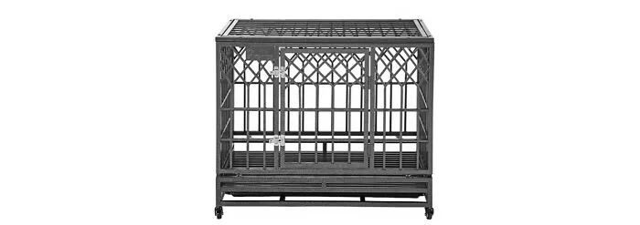 SMONTER Heavy Duty Dog Crate