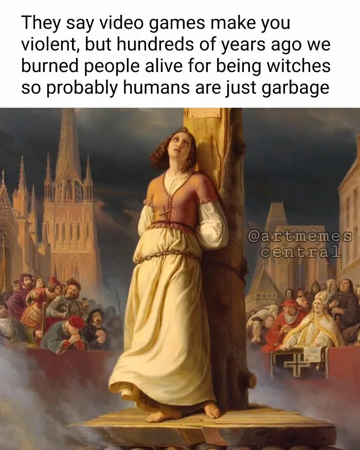 50 Paintings Perfectly Suited For Memes, Courtesy Of “Art Memes Central” (New Pics)